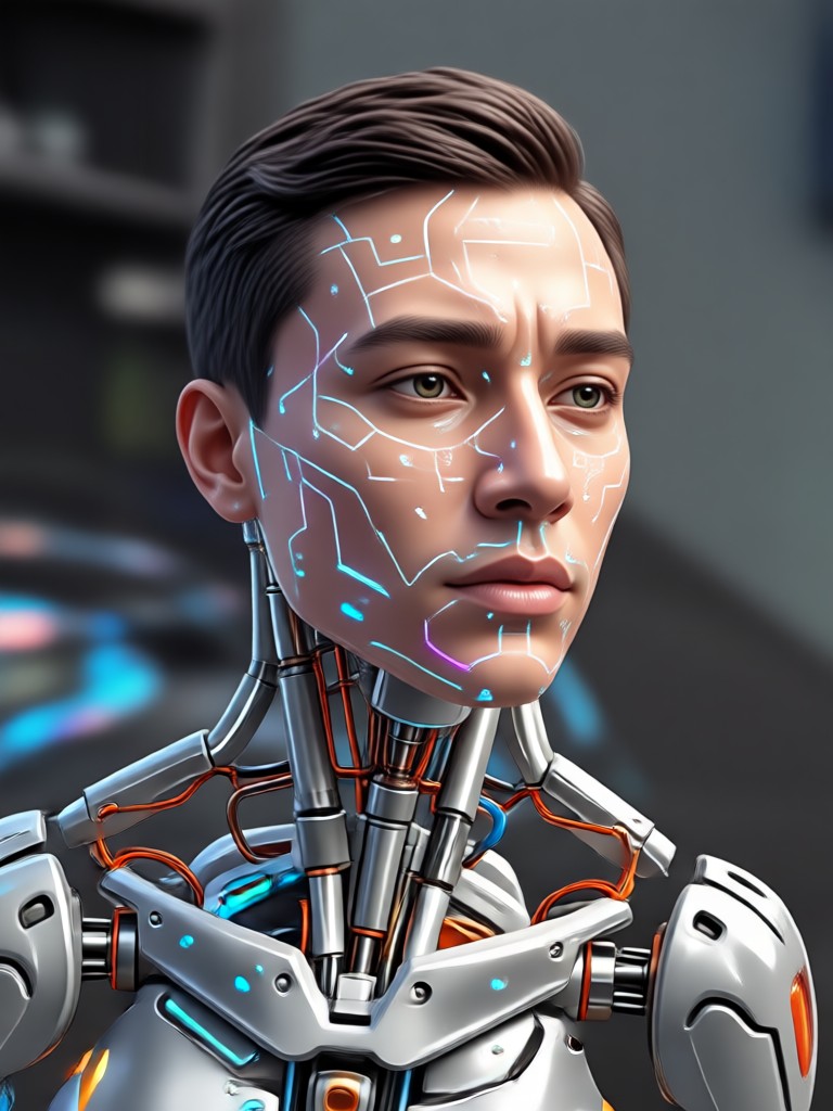 Group photo with individual AI face edits