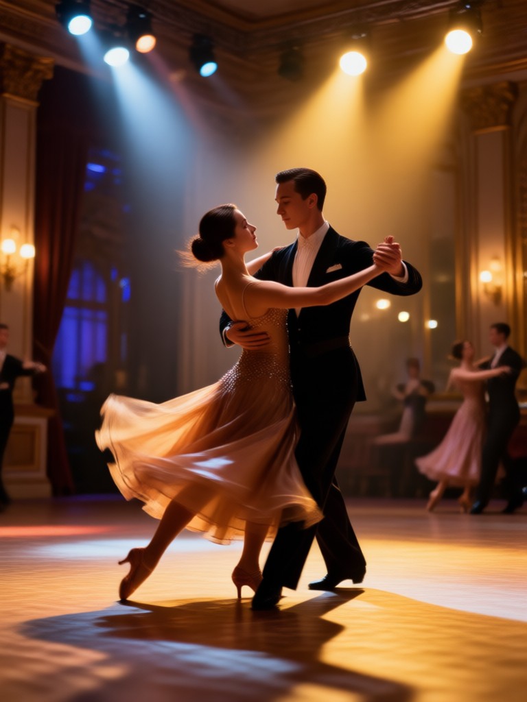 Vintage Ballroom Scene
