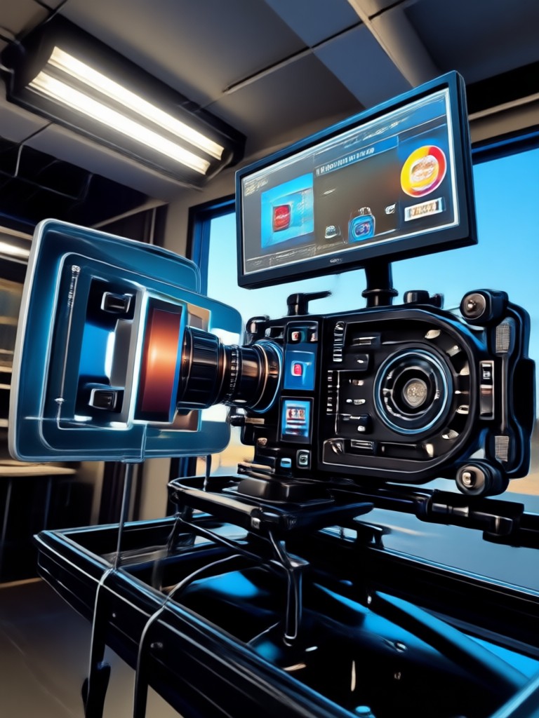 Cinematic product reveal AI video