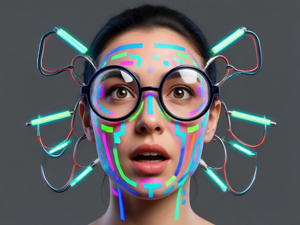 AI realistically mapping a smile onto a neutral face