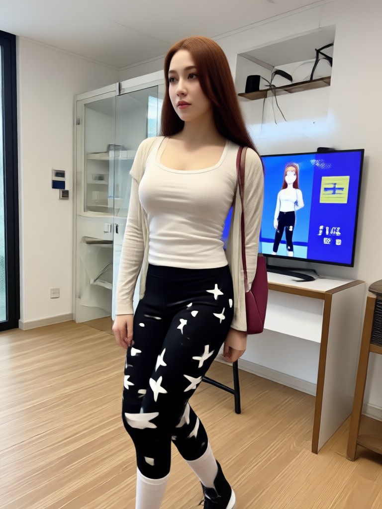 Virtual try on workout apparel