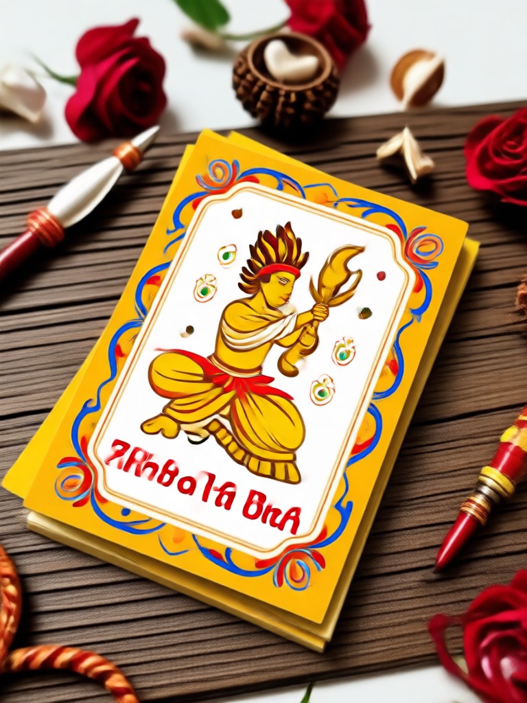 Festive Background Card Design