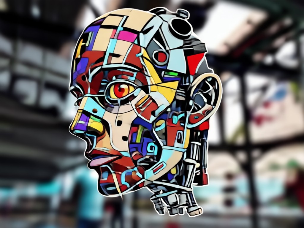 Video sequence showing AI morphing animation between scenes