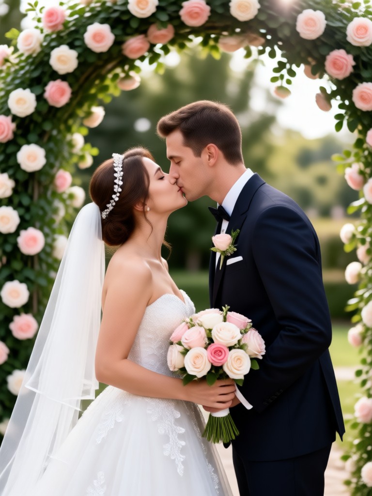 dramatic kiss animation from photo