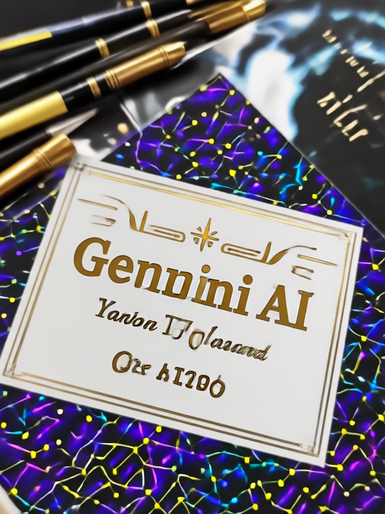 Create Stunning Gemini AI Thank You Cards Fast