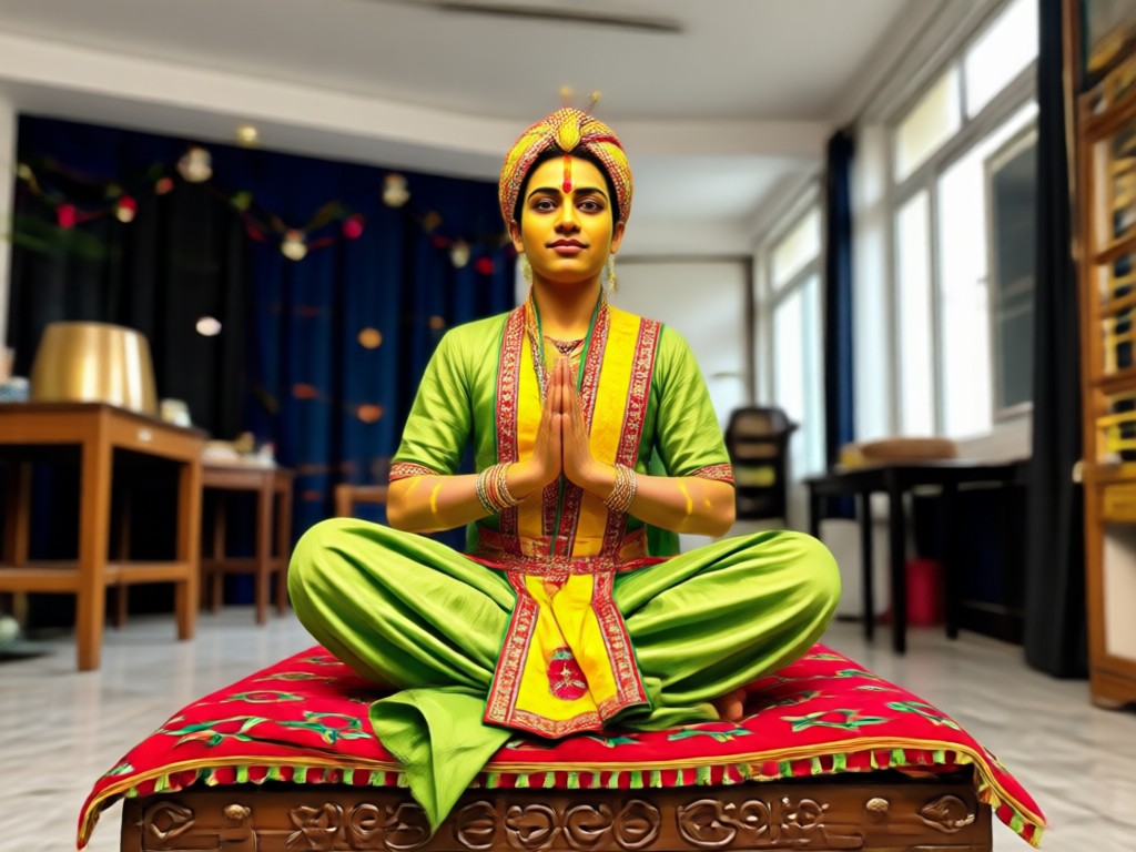 Teej Attire and Style Transfer
