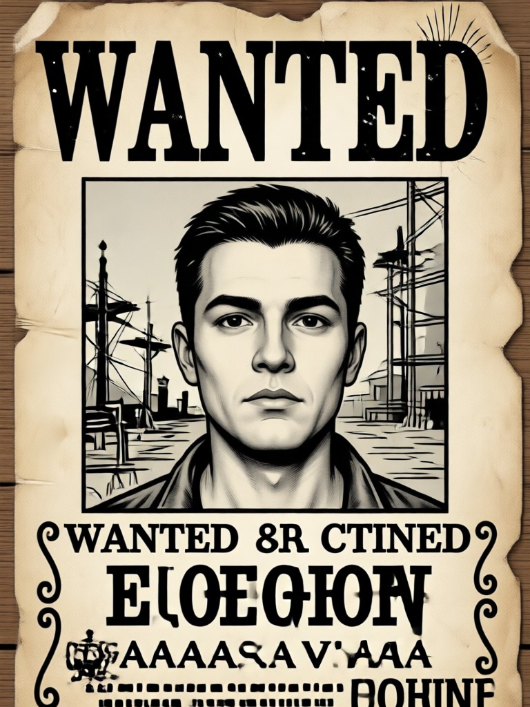 Make a wanted poster for game night