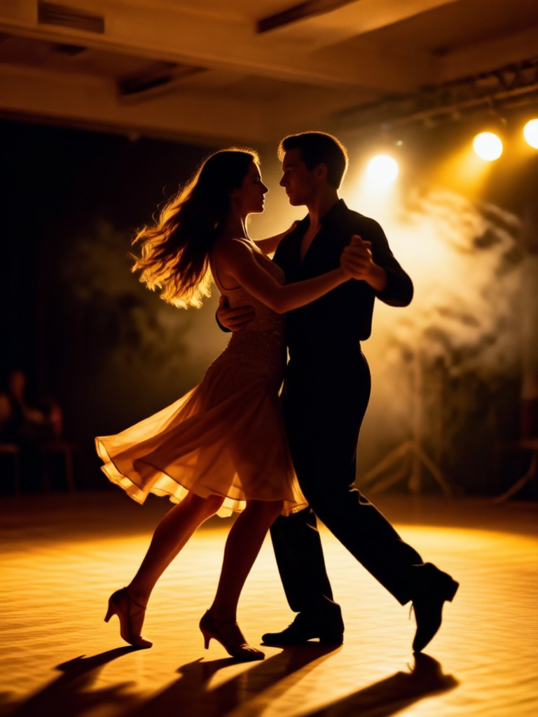 Waltz couple dance video sample