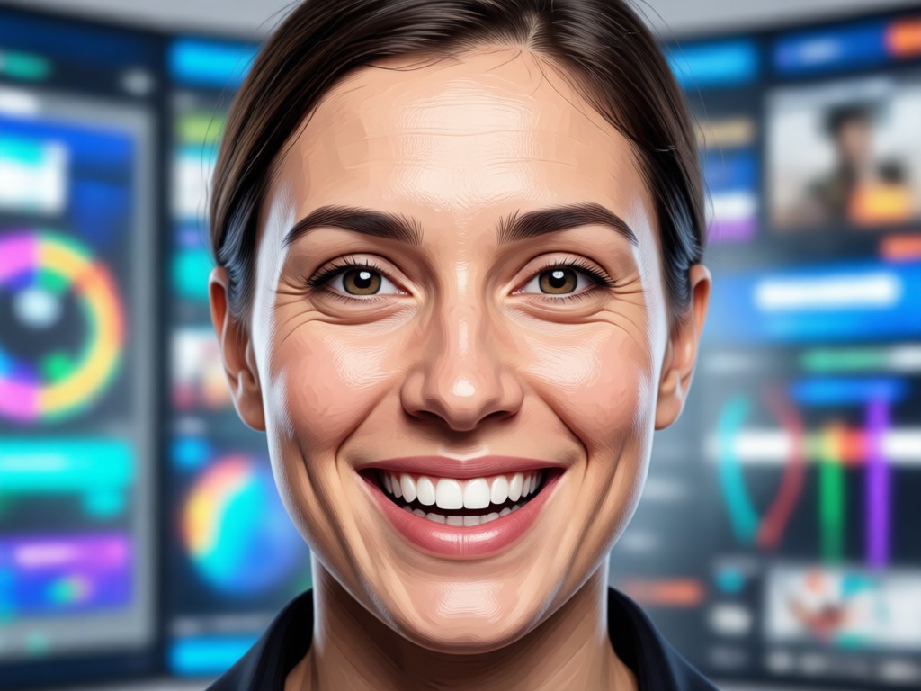 Comparison between basic photo edit and AI expression change