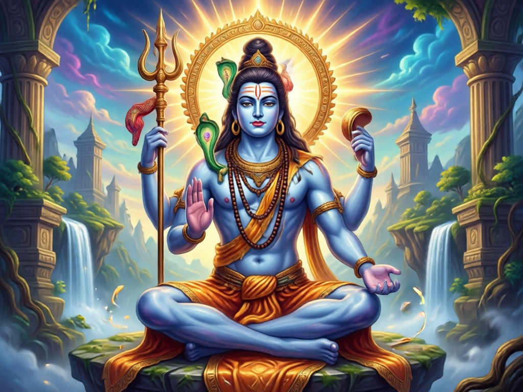 Library of artistic styles for Shiva
