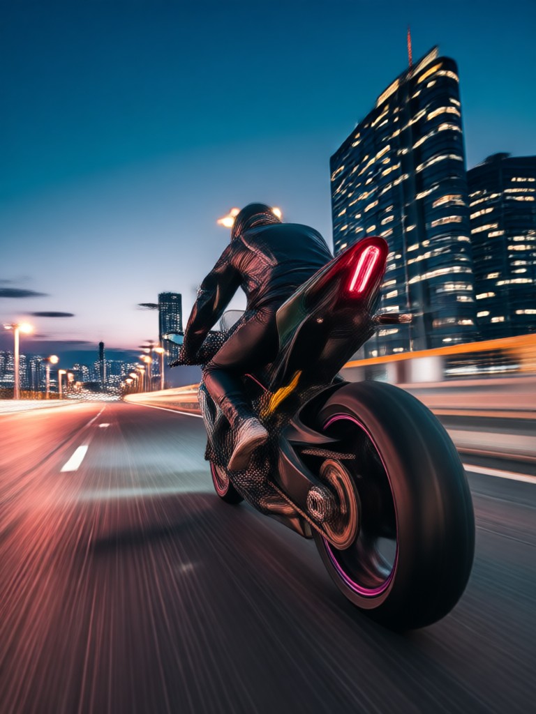 AI generated biker gang in a cinematic style