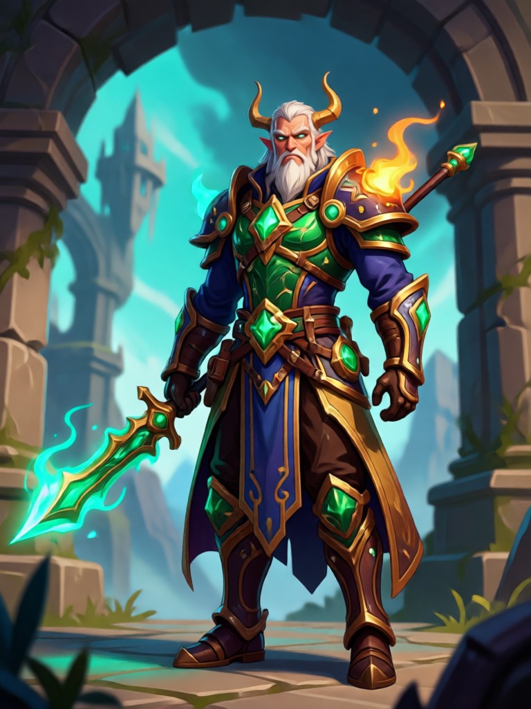 AI generated Gnome Artificer character