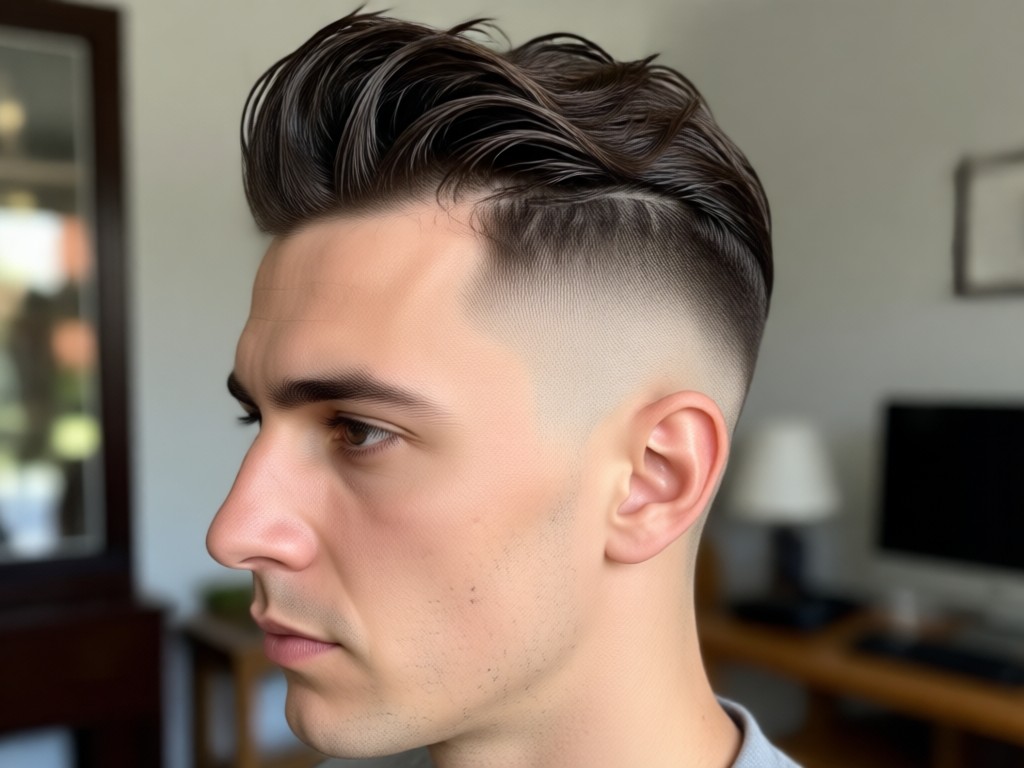 Berbagai panjang dan gaya buzz cut