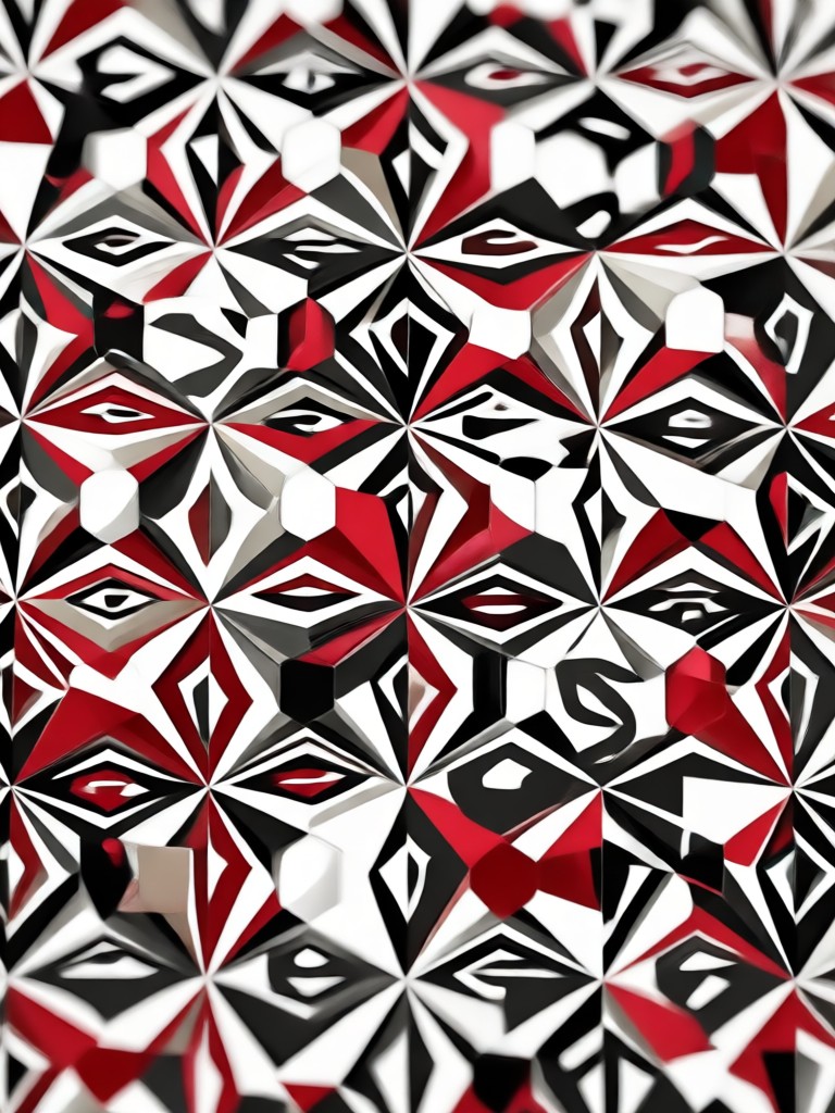 Patrón de borde inspirado en Art Deco