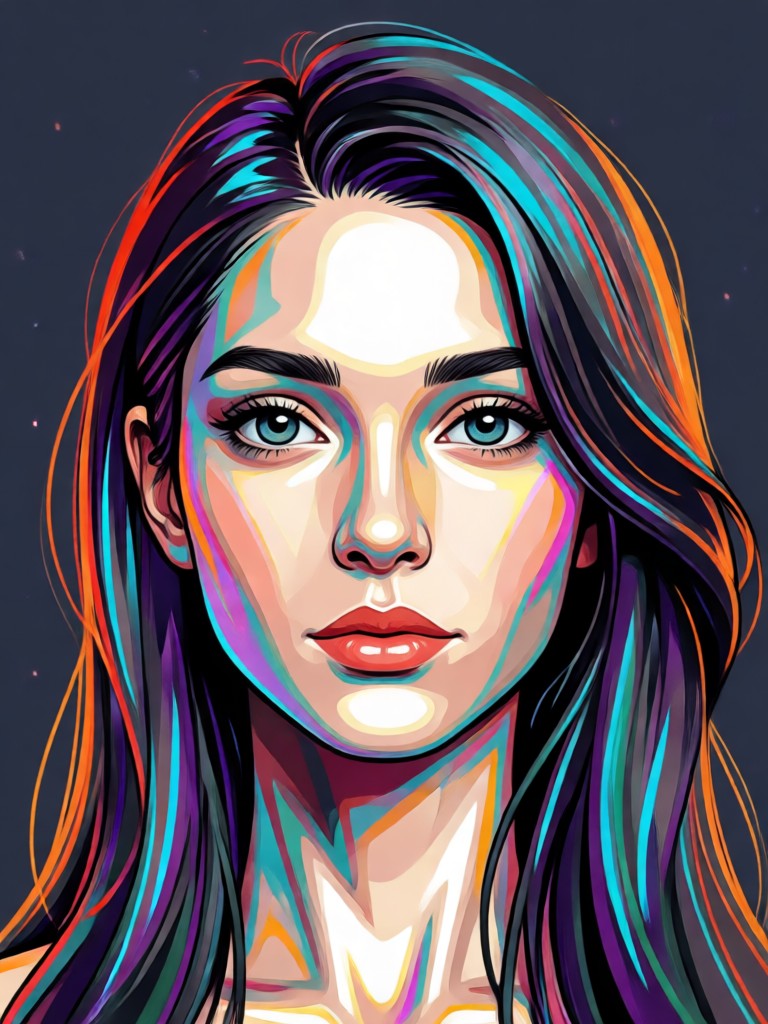 Group professional headshot style generated individually by AI
