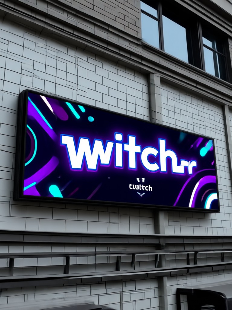 Minimalistischer eleganter Banner für IRL-Streams