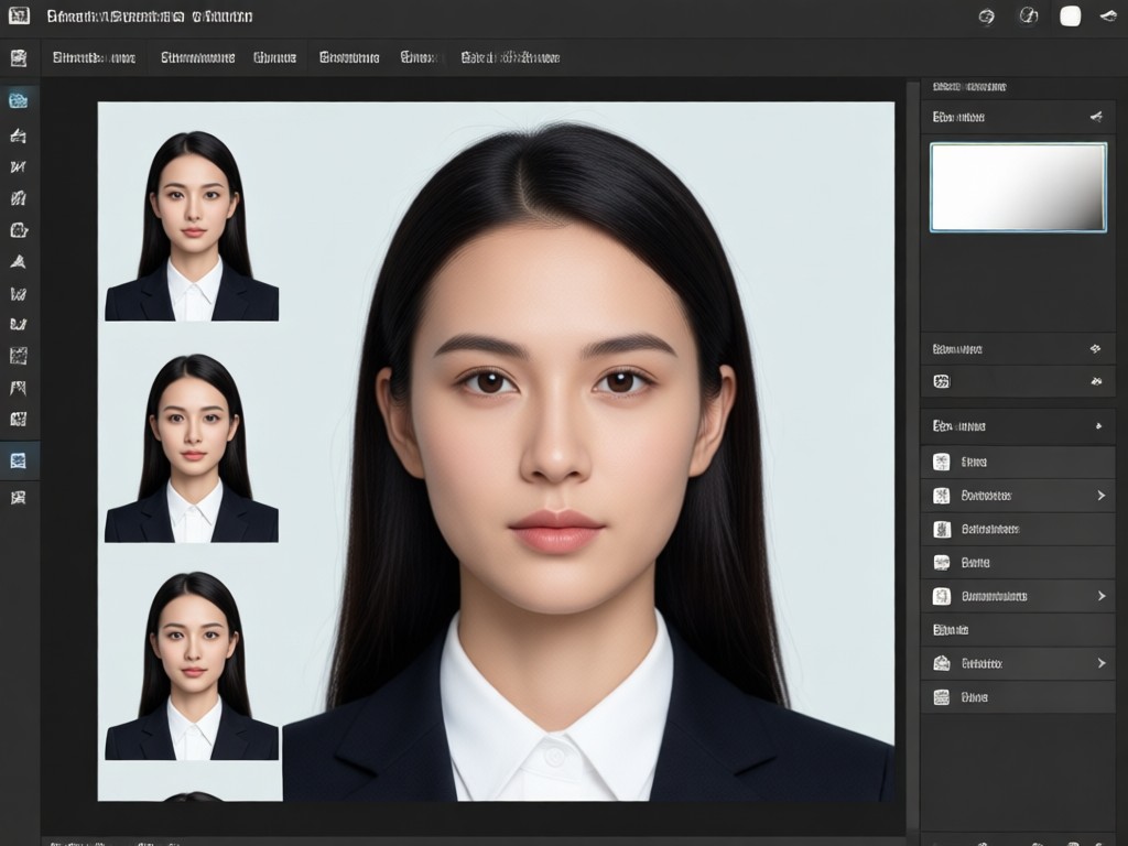 KI-Fotoverbesserung für professionelle Ausweisbilder