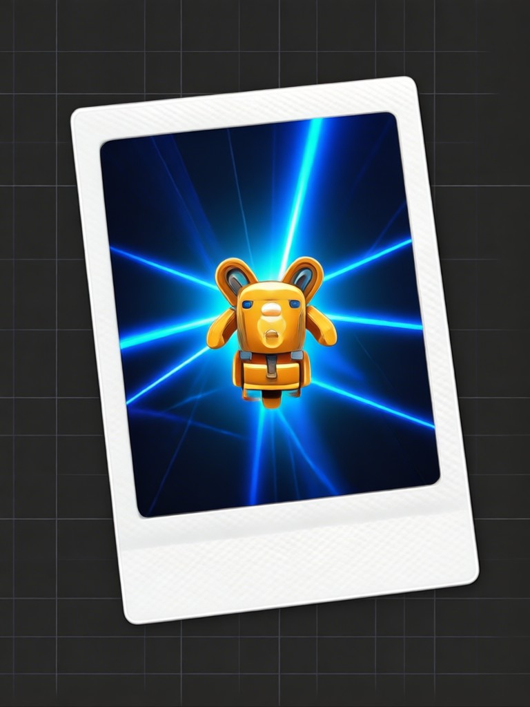 Group photo as 3D interactive polaroid