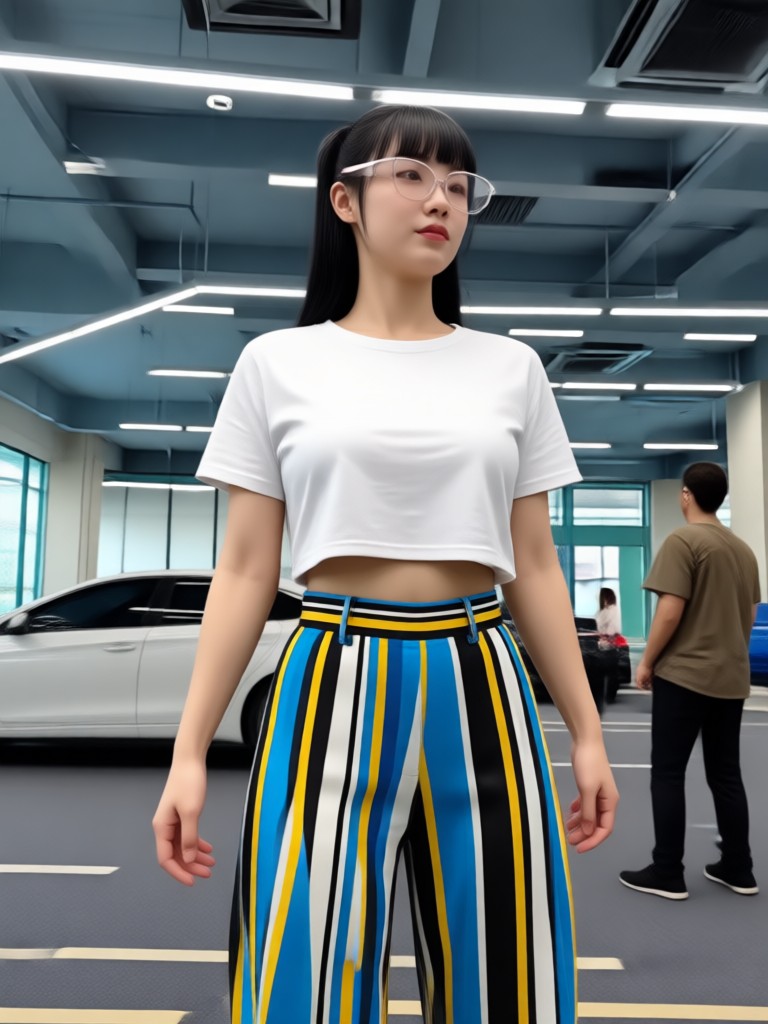Virtual outfit try on business attire