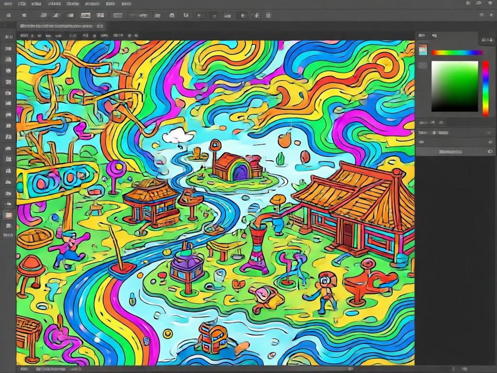 Generación de texto a página para colorear