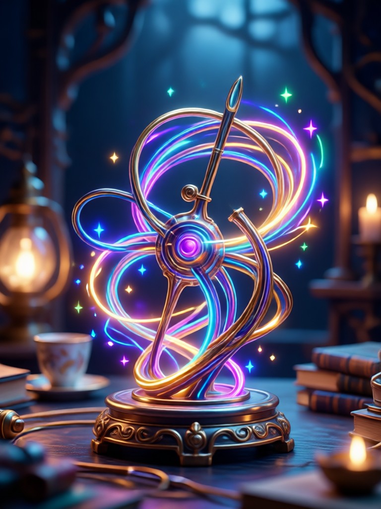 Celestial AI art of a star goddess