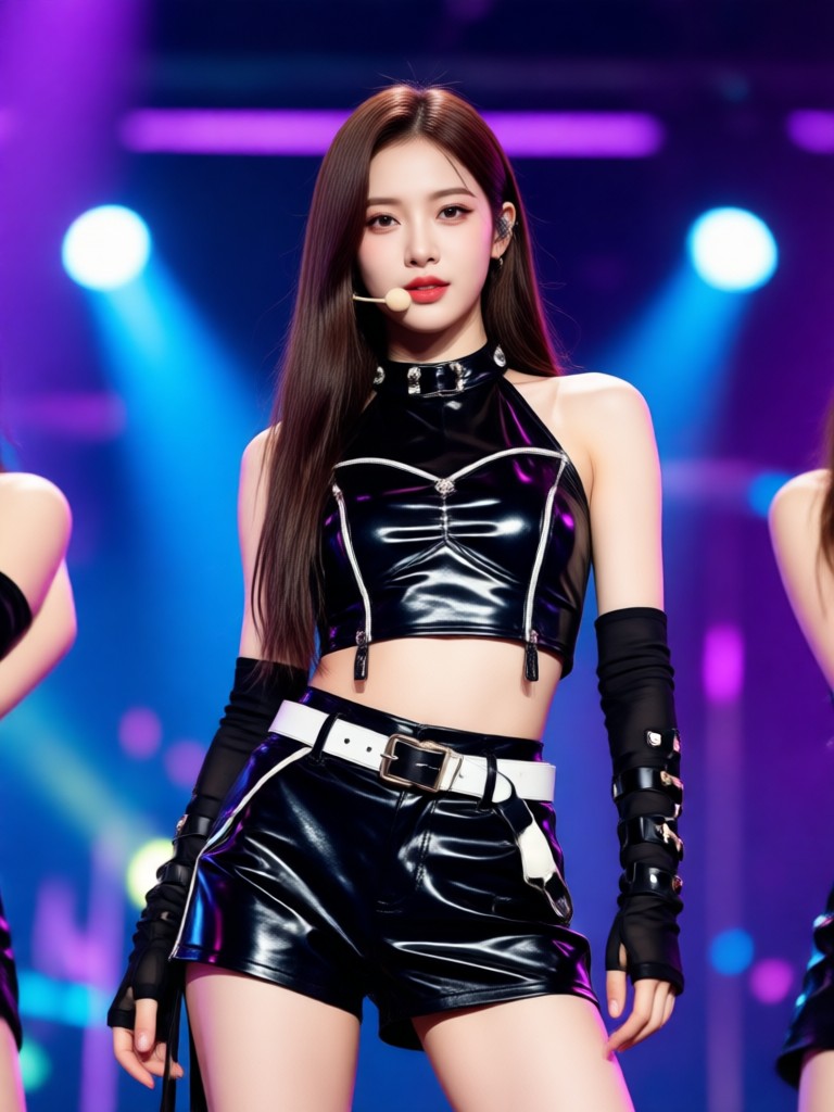 AI Kpop street fashion idol