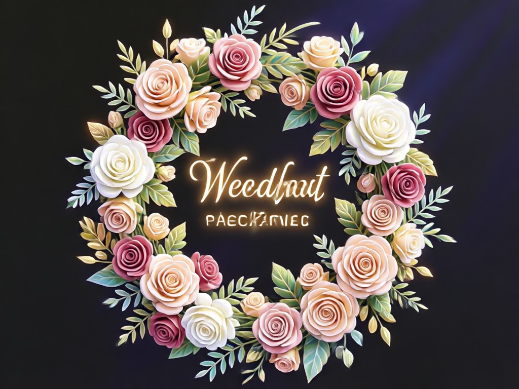 AI floral arrangement generator for weddings