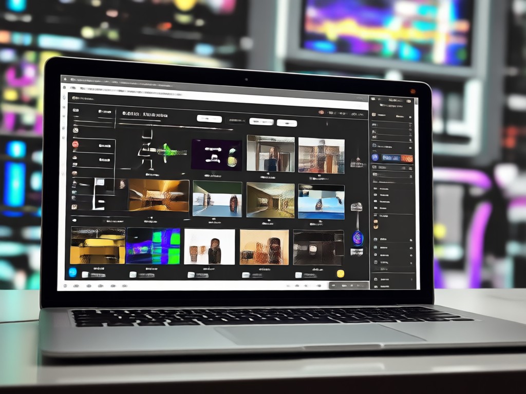 Social media video created from an animated photo