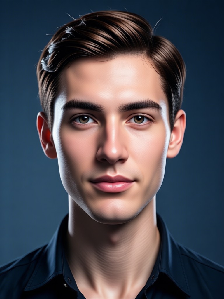 Healthcare professional AI headshot example