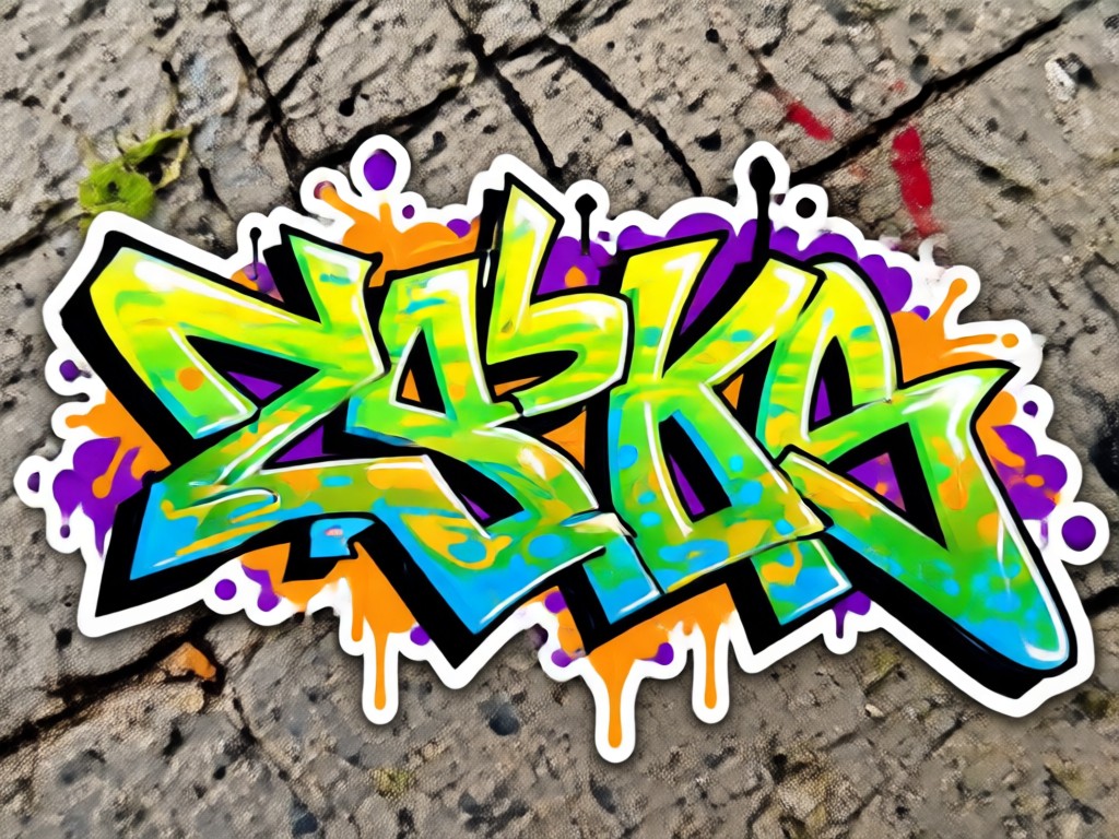 Graffiti Element Library Showcase