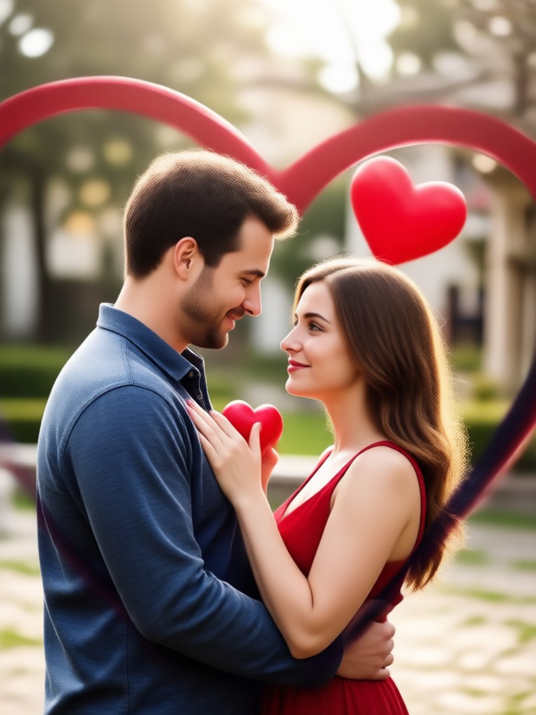 Vídeo de retrato de pareja mejorado con IA