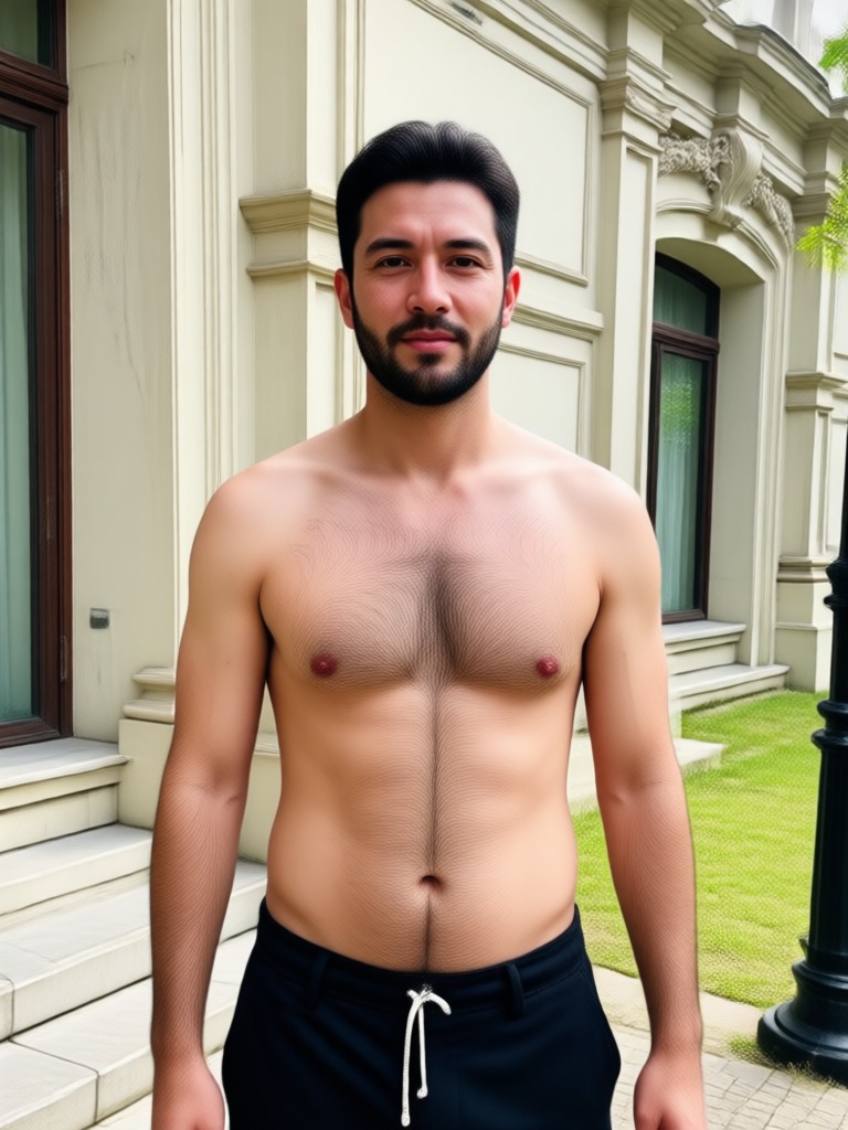 Before and after undress effect 8