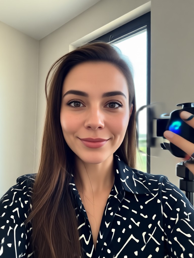 historische figur ki-selfie