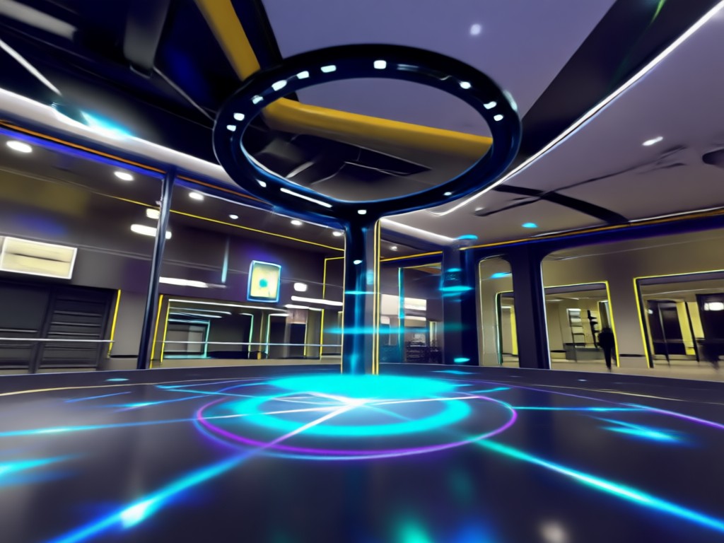 AI technology creating orbit video from photo