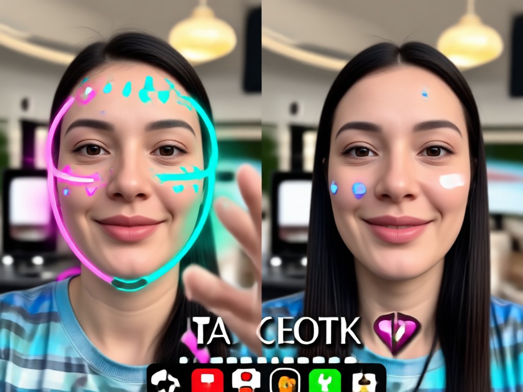 live streamer using face swap tool