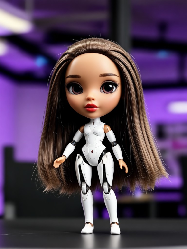 Sporty Bratz doll style with tracksuit and sneakers