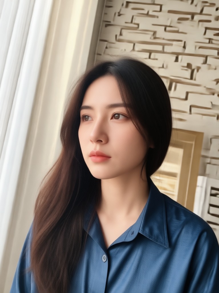 AI anime filter removed to reveal original person