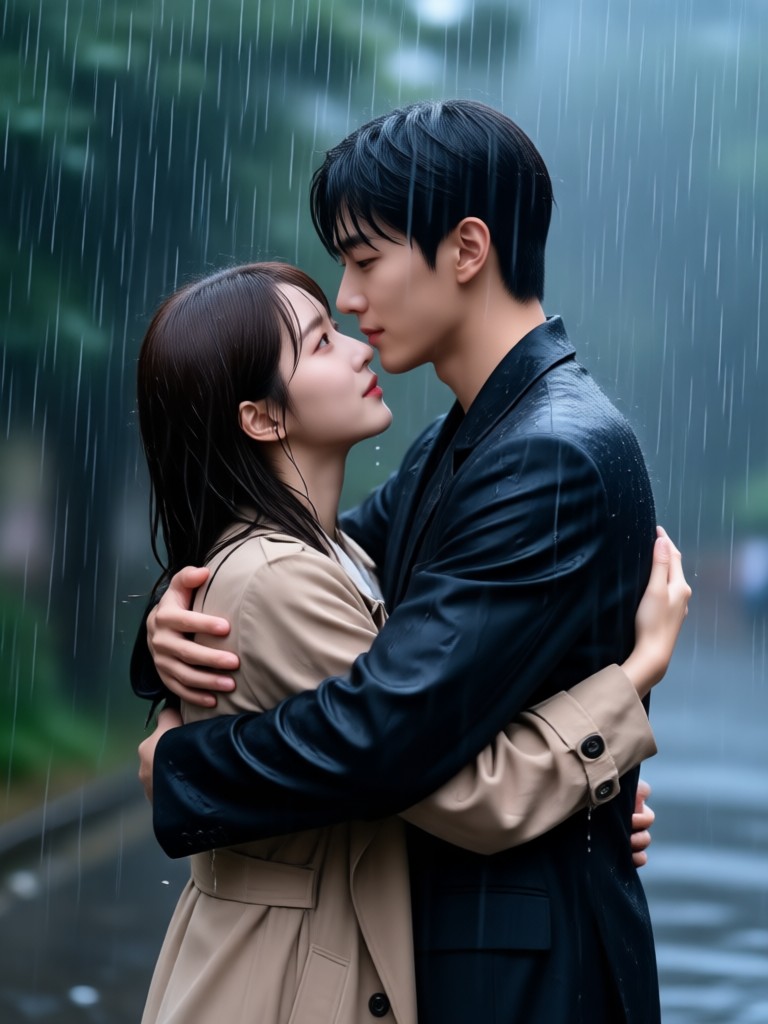 가로등 감성적 재회