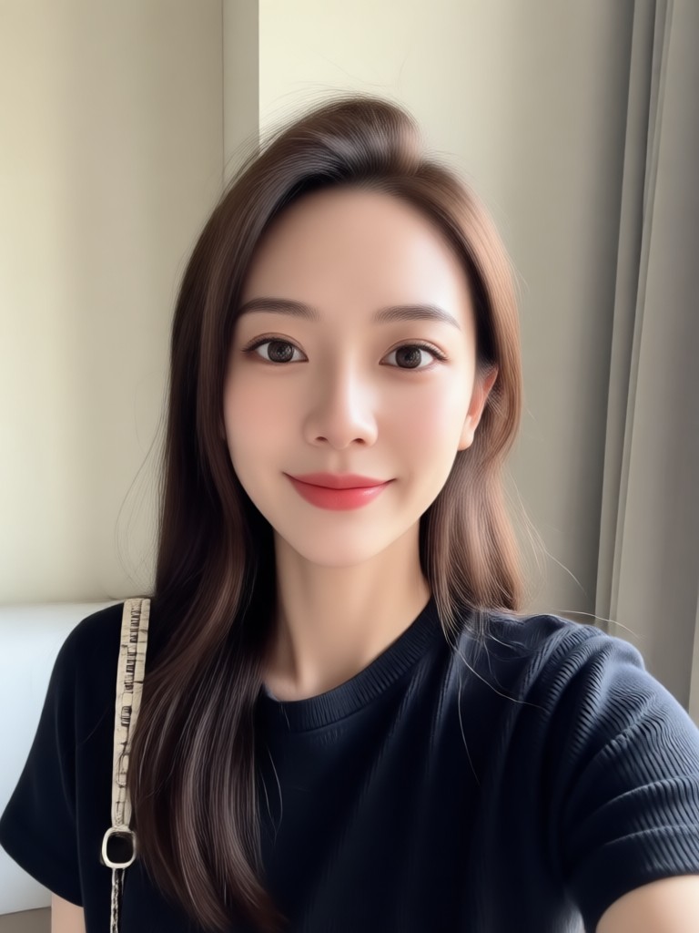 휴대폰의 셀럽 셀카 AI 생성기 앱 미리보기