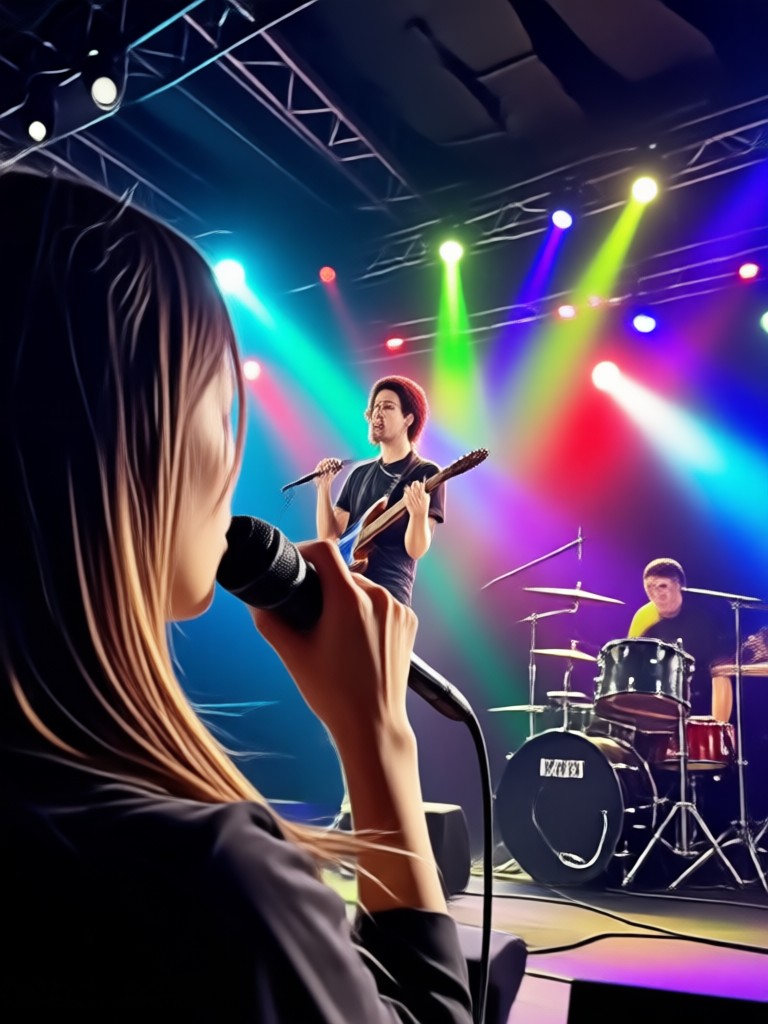 LED wristband kiss video effect