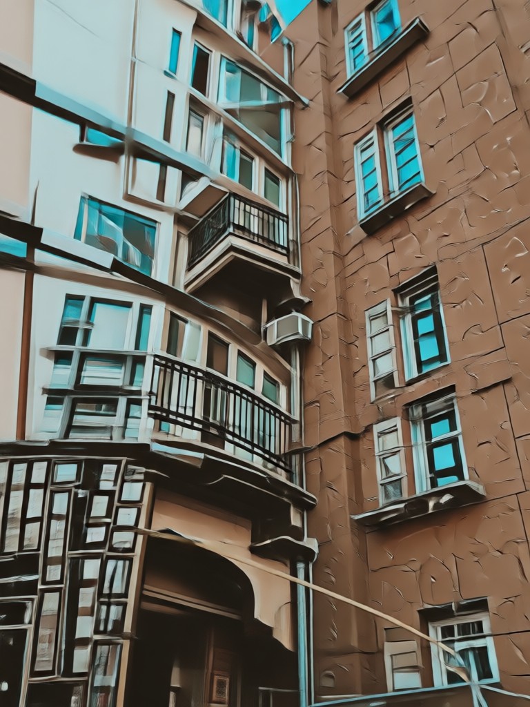 Paisaje urbano con filtro 2016