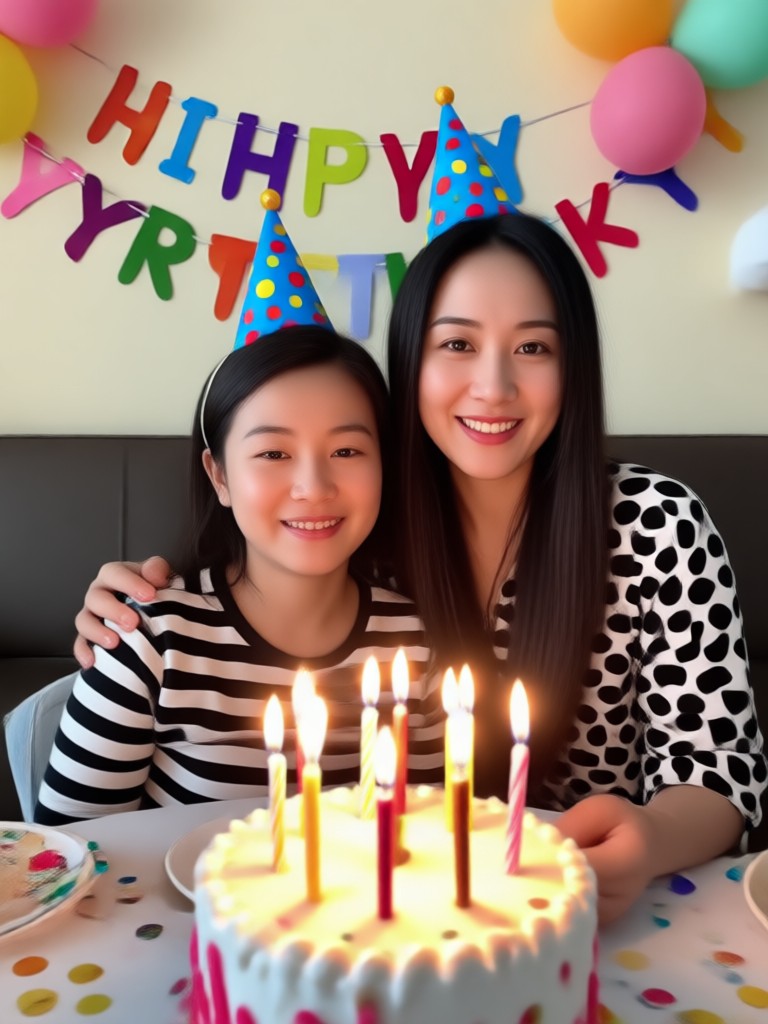 Professional style birthday video for mom