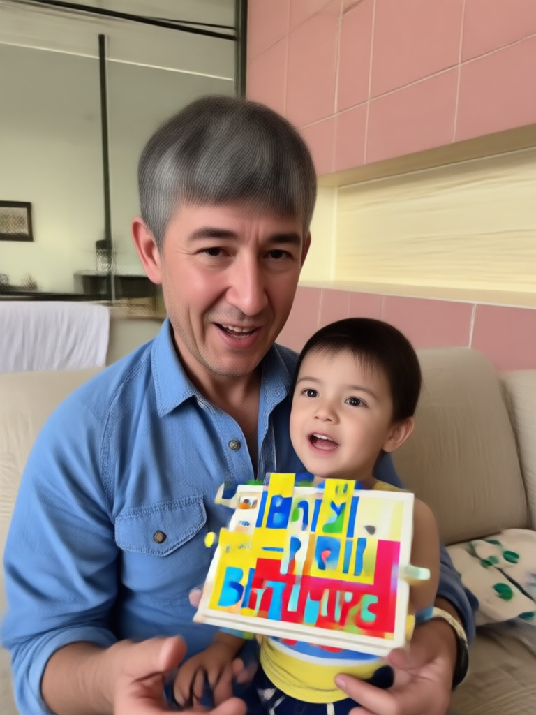 Adventure themed birthday video for outdoorsy dad