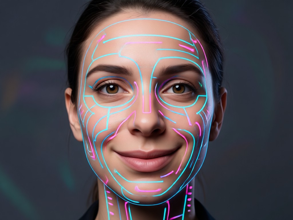 Emotion selection interface for facial expression AI