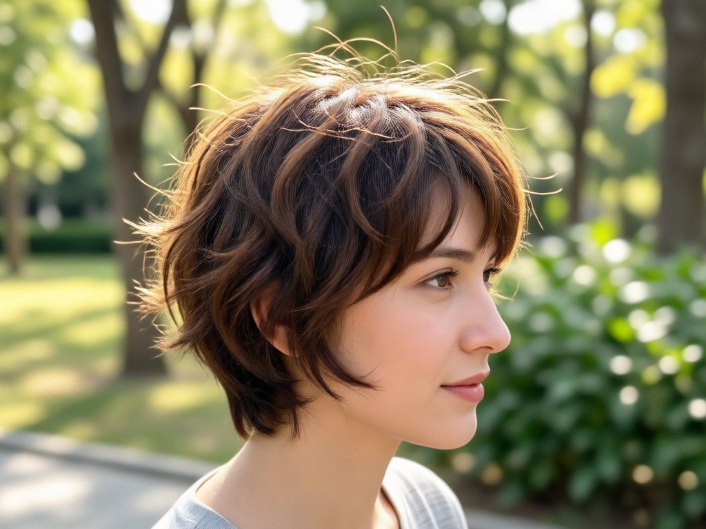 Comparte tu filtro de cabello corto