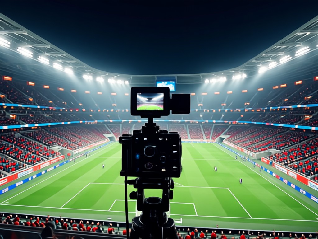 AI analyzing photo for Stadium Camera Effect application