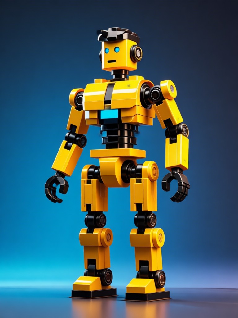 A pet dog recreated in LEGO bricks