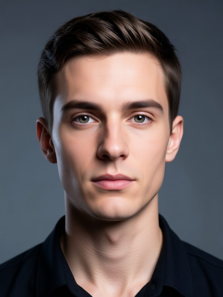 Corporate executive AI headshot example