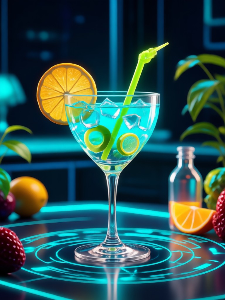 Handy zeigt die Vividix-App beim Generieren von Cocktailnamen
