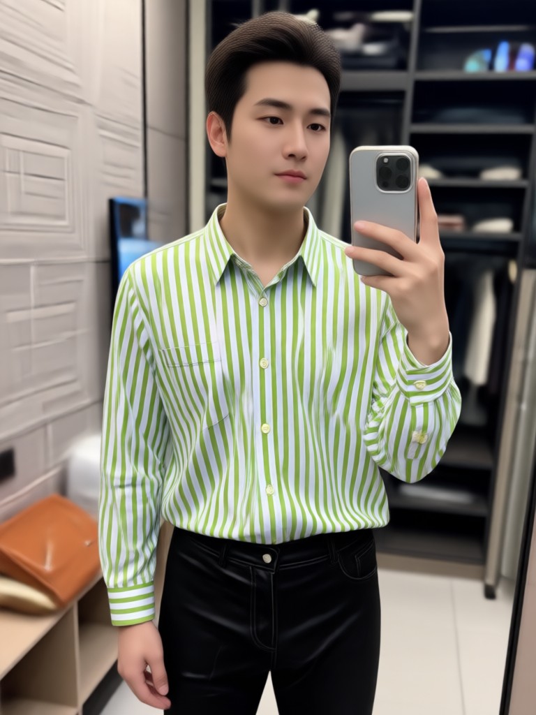 athleisure outfit ai simulation